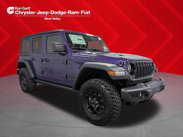 2026 Jeep Wrangler 4-Door Willys 4x4 for sale in West Valley City, UT