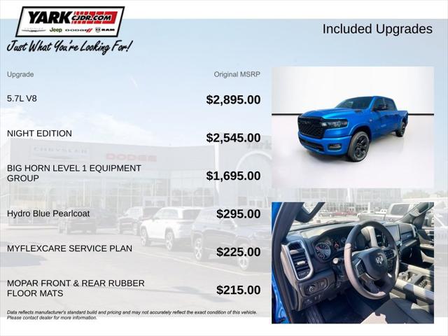 2026 RAM Ram 1500 RAM 1500 BIG HORN CREW CAB 4X4 57 BOX