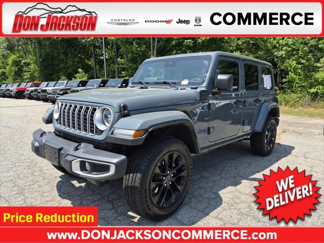 2025 Jeep Wrangler 4xe Sahara 4xe for sale in Commerce, GA