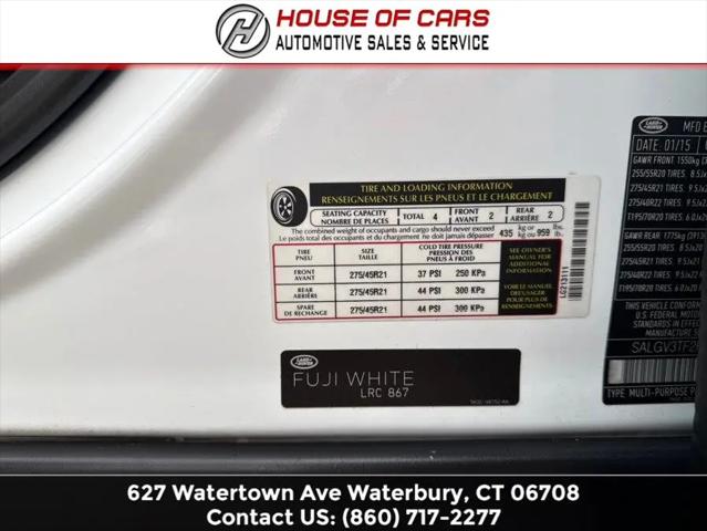 2015 Land Rover Range Rover 5.0L V8 Supercharged Autobiography