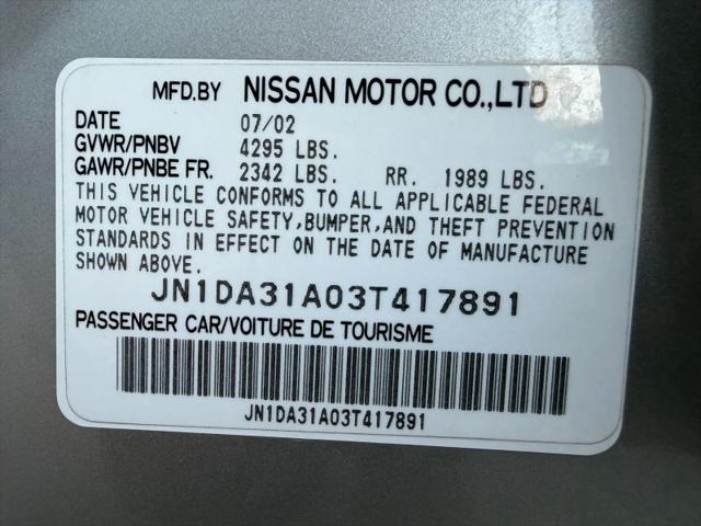 2003 Nissan Maxima GLE
