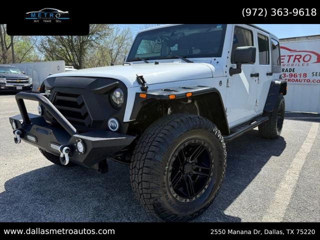 2018 Jeep Wrangler JK Unlimited Sport S 4x4 for sale in Dallas, TX