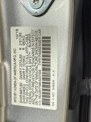2019 Acura TLX Tech Pkg