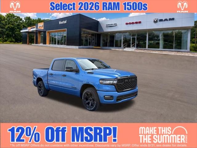 2026 Ram 1500 Big Horn Crew Cab 4x4 5'7" Box for sale in Vestal, NY