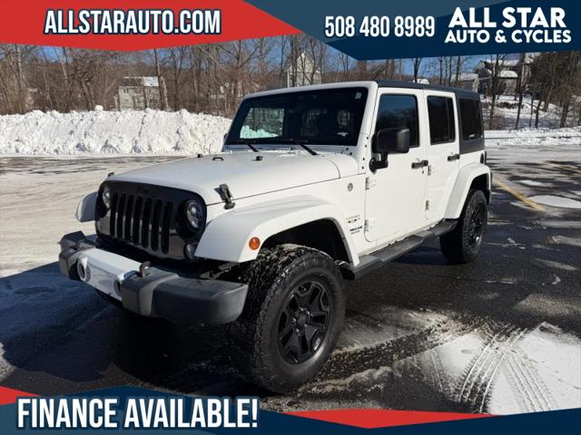 2016 Jeep Wrangler Unlimited Sahara for sale in Marlborough, MA