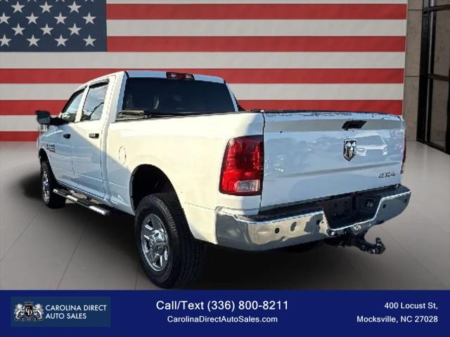 2017 Ram 2500 Tradesman Crew Cab 4x4 6'4" Box