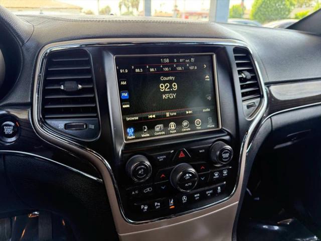 2017 Jeep Grand Cherokee Overland 4x4