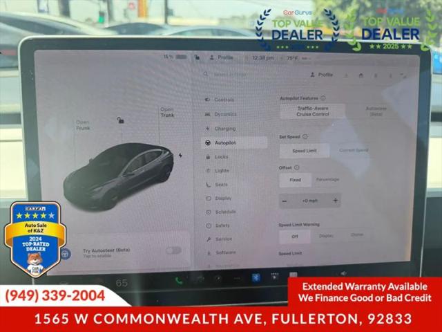 2018 Tesla Model 3 Mid Range