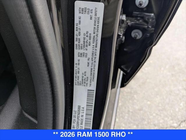 2026 Ram 1500 RHO Crew Cab 4x4 5'7" Box