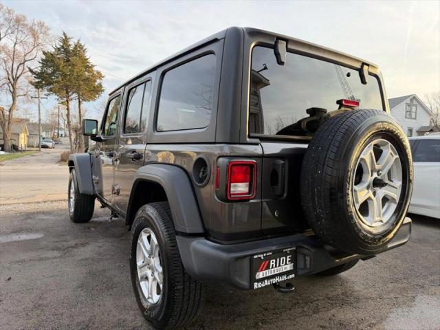 2018 Jeep Wrangler Unlimited Sport S 4x4