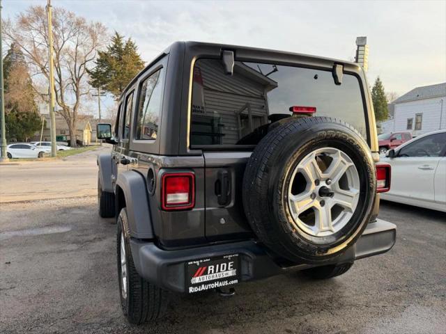 2018 Jeep Wrangler Unlimited Sport S 4x4
