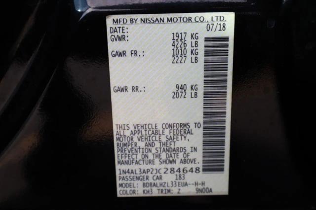 2018 Nissan Altima 2.5 SR