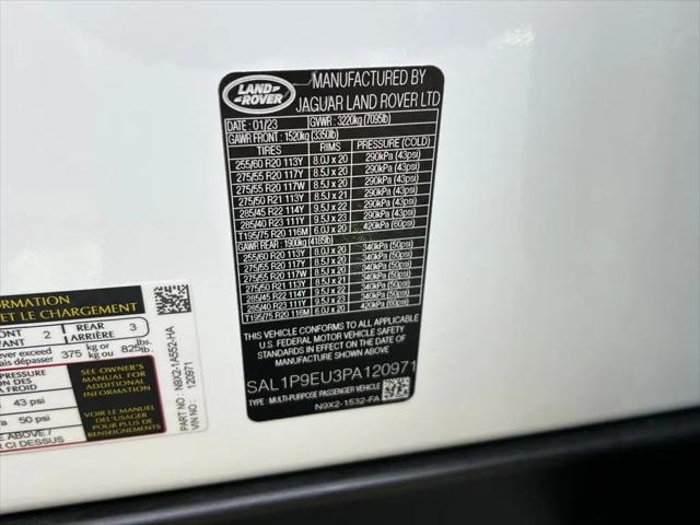 2023 Land Rover Range Rover Sport SE