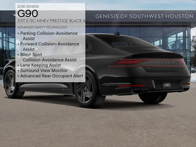 2026 Genesis G90 3.5T E-SC Prestige Black AWD