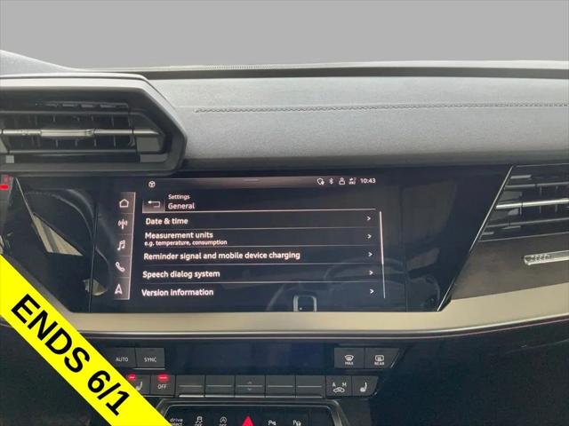 2023 Audi A3 Premium Plus 40 TFSI Front-Wheel Drive S tronic