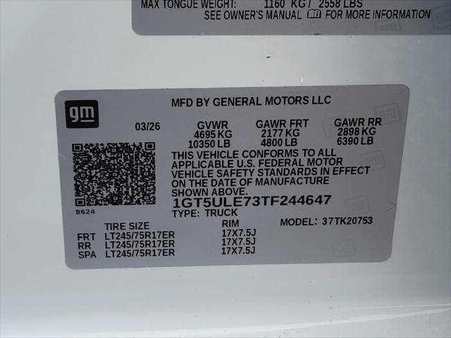 2026 GMC Sierra 2500HD Double Cab, Standard Bed, Pro, RWD