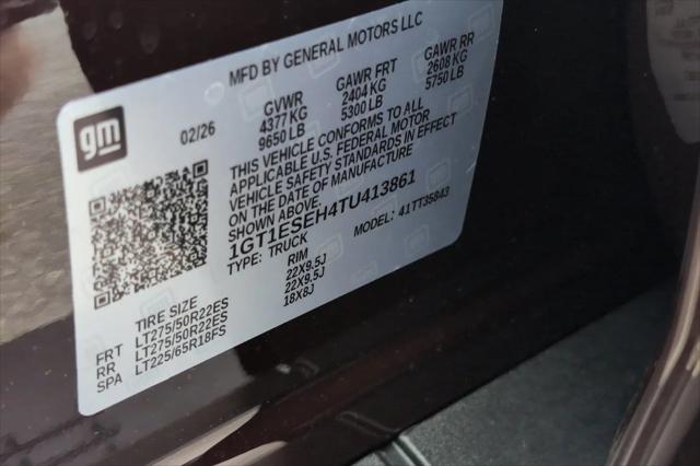 2026 GMC Sierra Standard Range Elevation