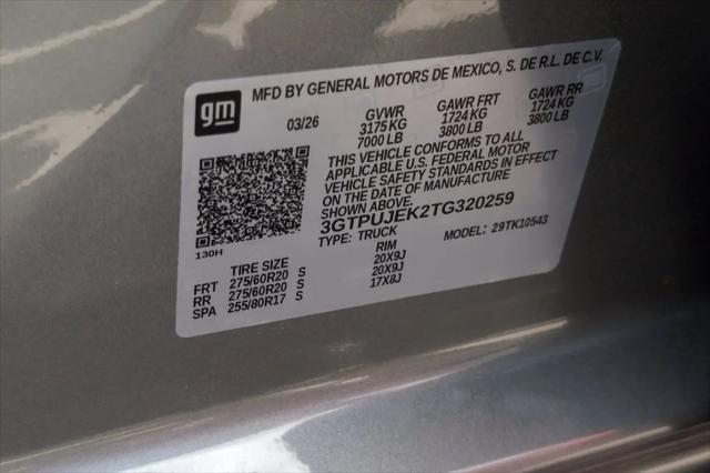 2026 GMC Sierra 1500 Crew Cab, Short Bed, Elevation, 4WD