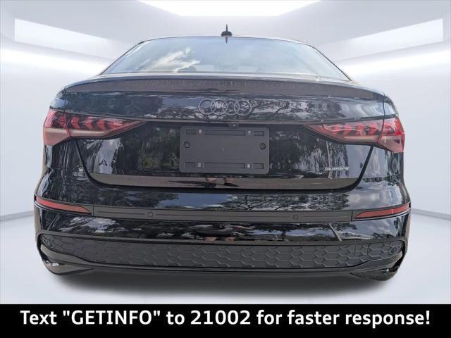 2026 Audi A3 Premium Plus 40 TFSI quattro S tronic