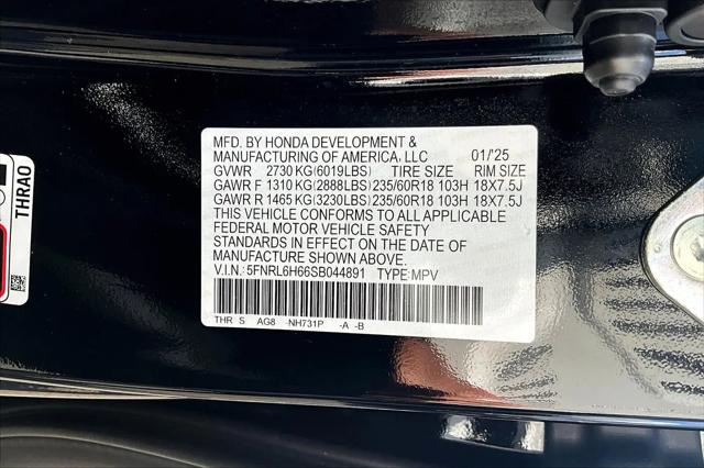 2025 Honda Odyssey EX-L