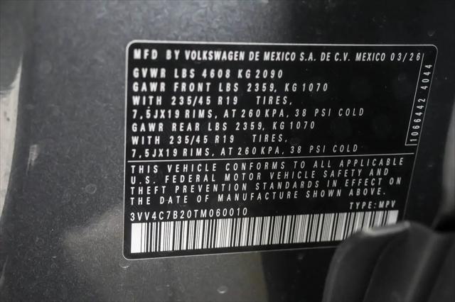 2026 Volkswagen Taos SEL