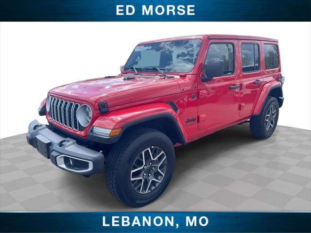 2025 Jeep Wrangler 4-Door Sahara 4x4 for sale in Lebanon, MO