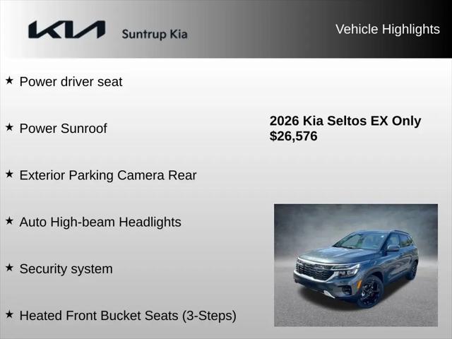 2026 Kia Seltos EX