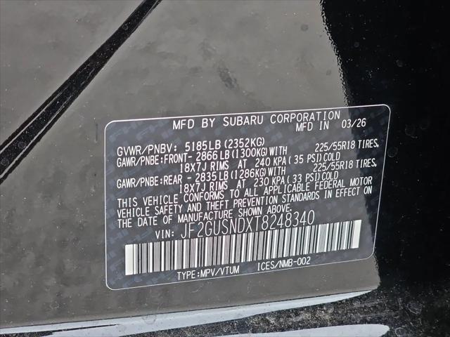 2026 Subaru Crosstrek Limited