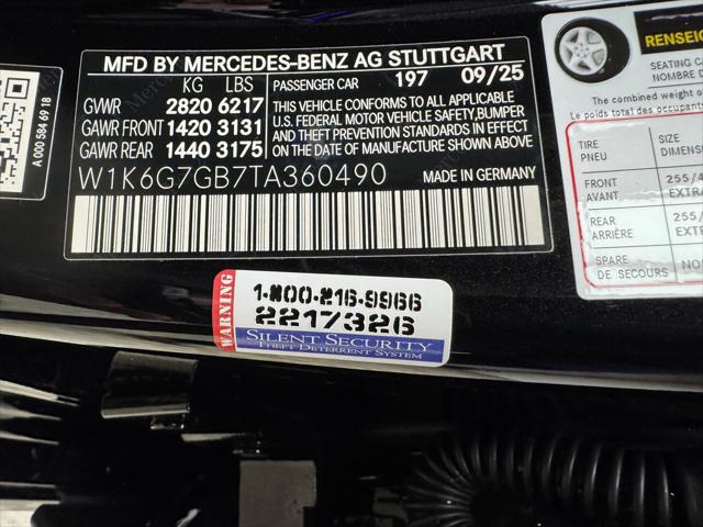 2026 Mercedes-Benz S 580 4MATIC