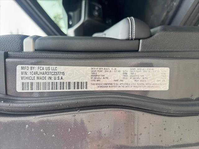 2026 Jeep Grand Cherokee Altitude 4x4