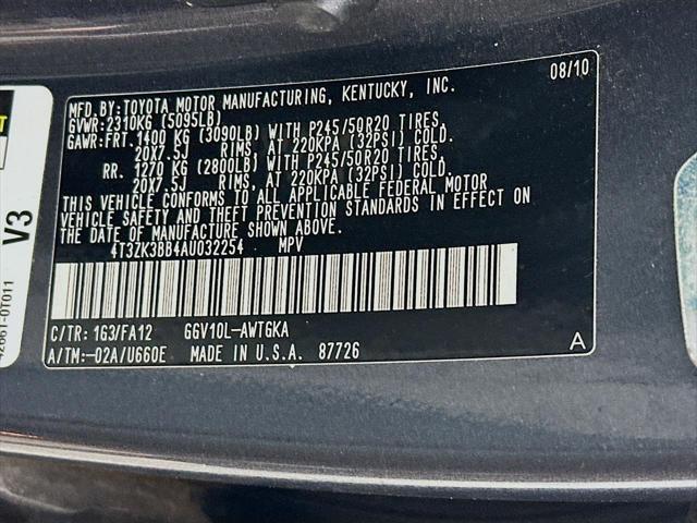 2010 Toyota Venza Base V6
