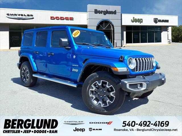 2024 Jeep Wrangler 4-Door Sahara 4x4 2024 Jeep Wrangler 4-Door Sahara 4x4