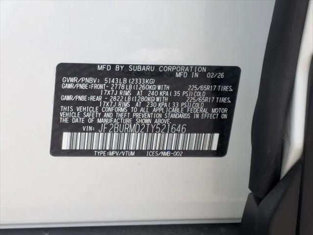 2026 Subaru Outback Wilderness