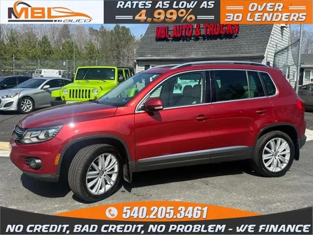 2016 Volkswagen Tiguan SE for sale in Woodford, VA
