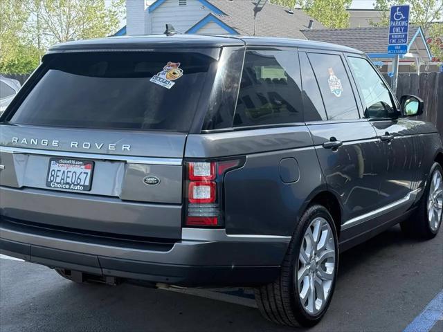 2015 Land Rover Range Rover 5.0L V8 Supercharged