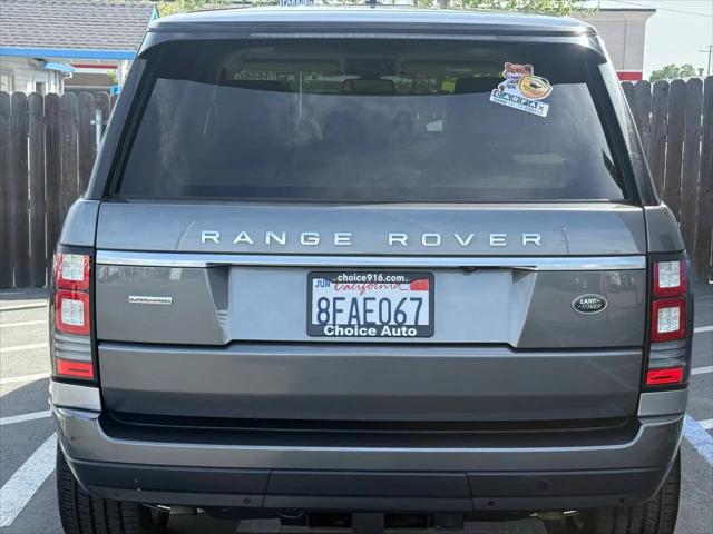 2015 Land Rover Range Rover 5.0L V8 Supercharged