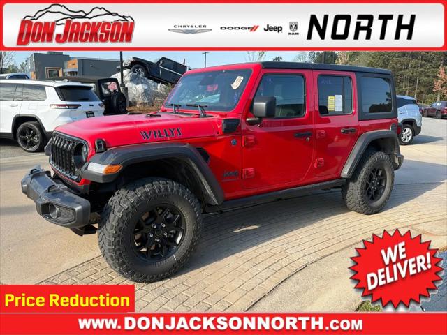 2025 Jeep Wrangler 4xe Willys 4xe for sale in Cumming, GA
