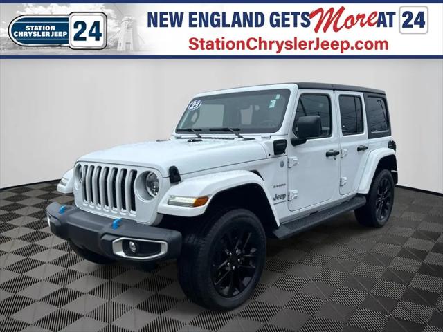 2023 Jeep Wrangler 4xe Sahara 4x4 for sale in Mansfield, MA