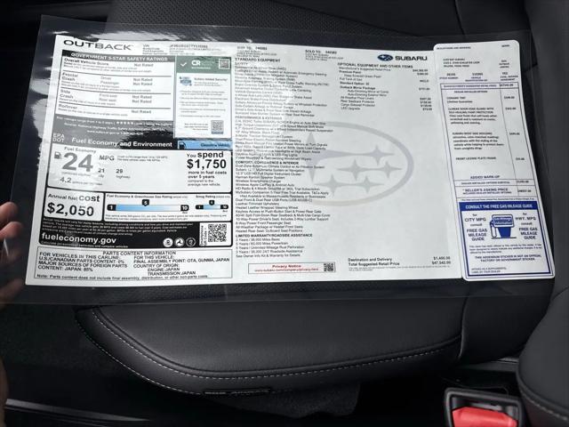 2026 Subaru Outback Limited XT