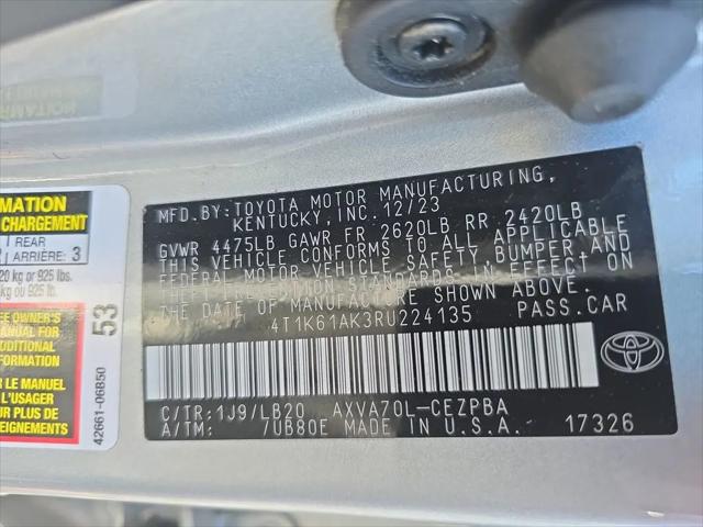 2024 Toyota Camry XSE