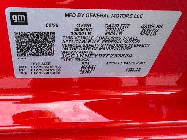 2026 Chevrolet Silverado 2500HD Crew Cab, Standard Bed, LT, 4WD