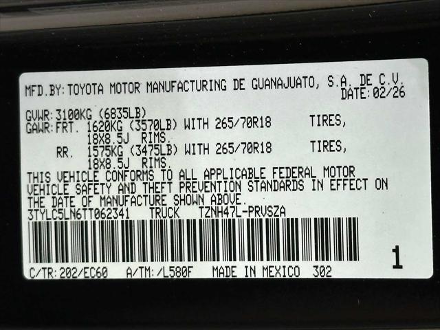 2026 Toyota Tacoma Trailhunter