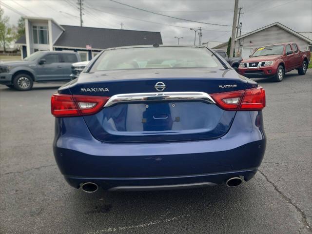 2016 Nissan Maxima Platinum 4dr Sedan