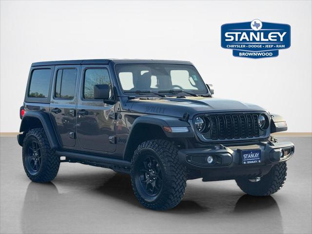 2026 Jeep Wrangler 4-Door Willys 4x4 for sale in Brownwood, TX