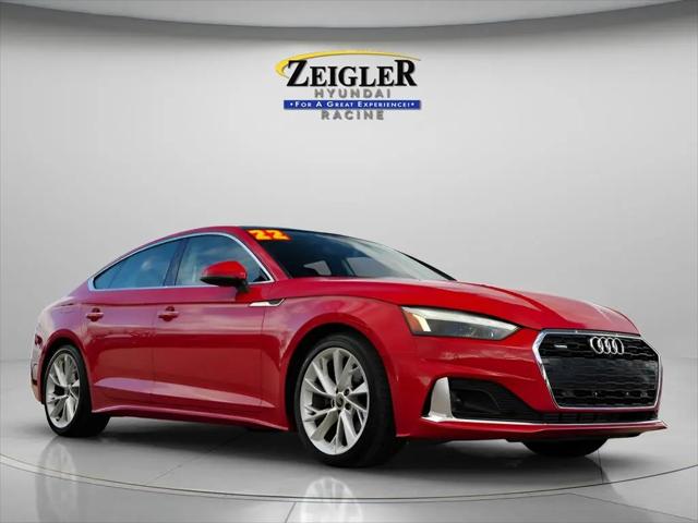 2022 Audi A5 Sportback Premium Plus 40 TFSI quattro S tronic for sale in Mt. Pleasant, WI