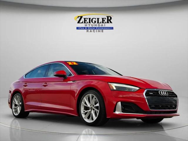 2022 Audi A5 Sportback Premium Plus 40 TFSI quattro S tronic for sale in Mt. Pleasant, WI