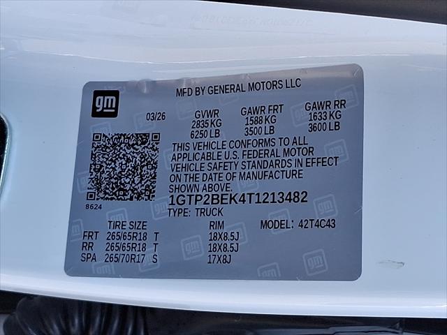 2026 GMC Canyon Elevation, 4WD