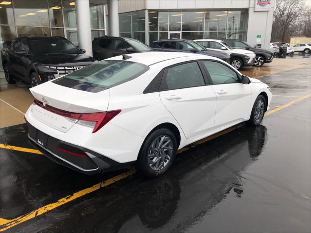 2026 Hyundai Elantra Hybrid Blue