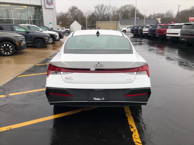 2026 Hyundai Elantra Hybrid Blue
