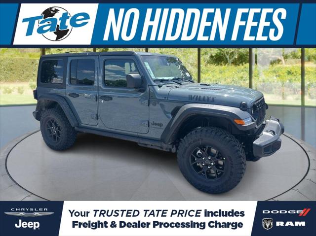 2026 Jeep Wrangler WRANGLER 4-DOOR WILLYS 2026 Jeep Wrangler WRANGLER 4-DOOR WILLYS